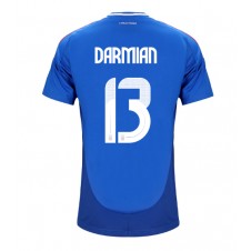 Italien Matteo Darmian #13 Hemmatröja EM 2024 Korta ärmar